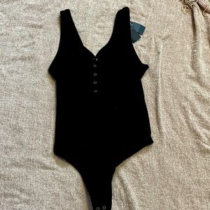 Small Abercrombie Black Body Suit